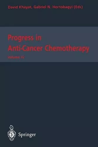 Progress in Anti-Cancer Chemotherapy cover