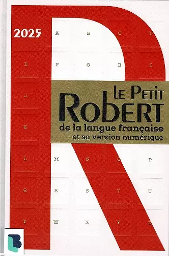 Le Petit Robert de La Langue Francaise 2025 with coded access to dictionary online cover