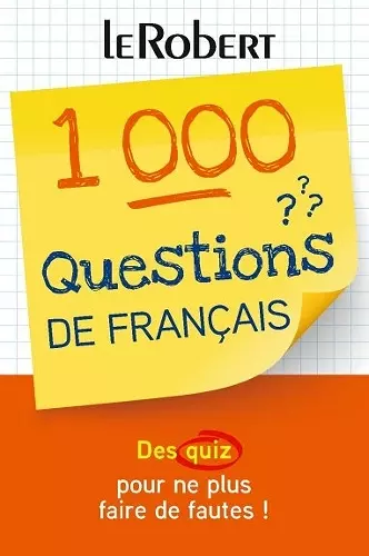 1000 Questions de Francais cover