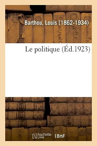 Le Politique cover