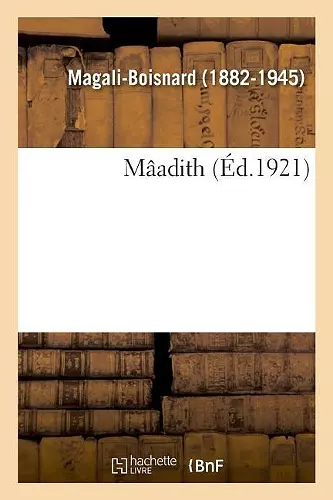 Mâadith cover