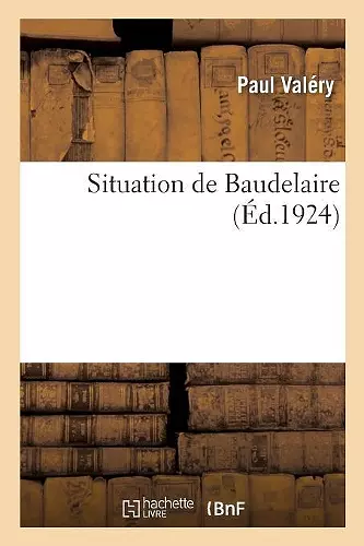 Situation de Baudelaire cover