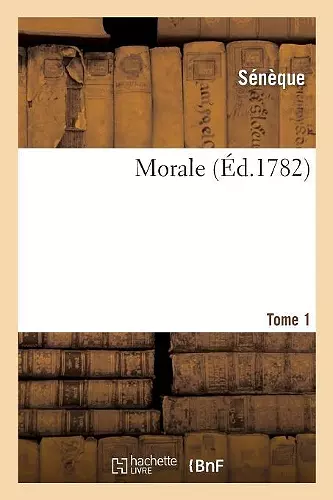 Morale. Tome 1 cover