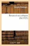 Renan Et Ses Critiques cover