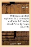 Ordonnance Portant Règlement Sur La Composition, La Police Et Le Service cover