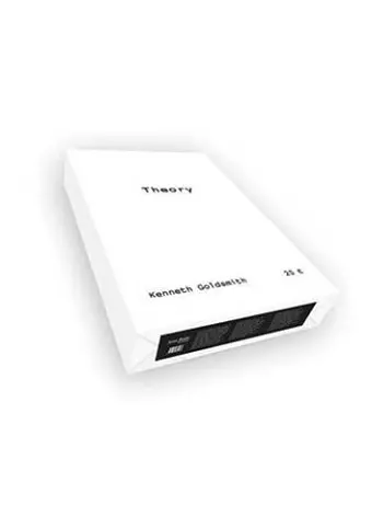 Kenneth Goldsmith: Theory cover