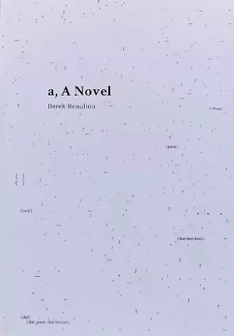 a, A Novel cover