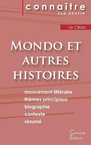 Fiche de lecture Mondo et autres histoires de Le Clézio (analyse littéraire de référence et résumé complet) cover