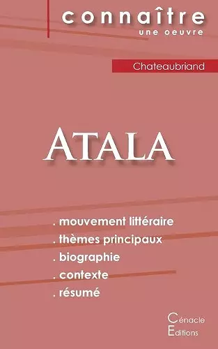 Fiche de lecture Atala de Chateaubriand (Analyse littéraire de référence et résumé complet) cover