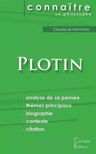 Comprendre Plotin (analyse complète de sa pensée) cover