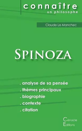 Comprendre Spinoza (analyse complète de sa pensée) cover