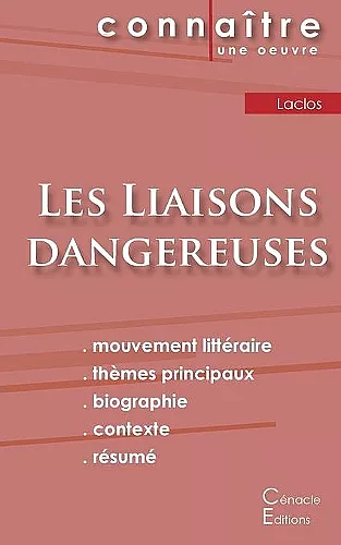 Fiche de lecture Les Liaisons dangereuses de Choderlos de Laclos (Analyse littéraire de référence et résumé complet) cover