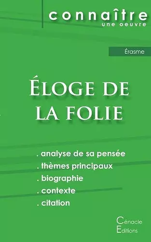 Fiche de lecture Éloge de la folie de Érasme (Analyse philosophique de référence et résumé complet) cover