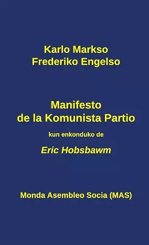 Manifesto de la Komunista Partio cover