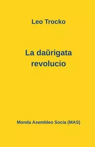 La daŭrigata revolucio cover