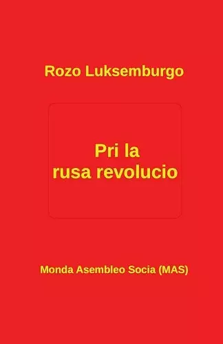 Pri la rusa revolucio cover