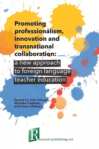 Promoting professionalism, innovation and transnational collaboration cover