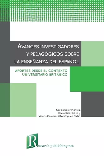 Avances investigadores y pedagógicos sobre la enseñanza del español cover