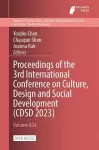 Proceedings of the 3rd International Conference on Culture, Design and Social Development (CDSD 2023) cover