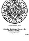 Histoire du Grand Orient de France, tome 3 cover