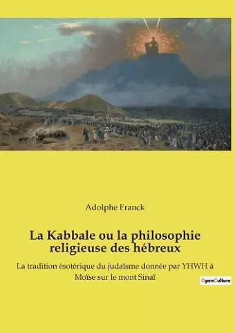 La Kabbale ou la philosophie religieuse des hébreux cover