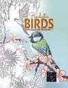 Realistic Birds coloring books for adults cover