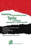 Rethinking the transition process in Syria cover