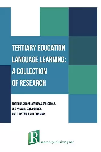 Tertiary education language learning cover