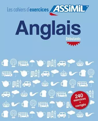 Cahier exercices anglais débutant cover