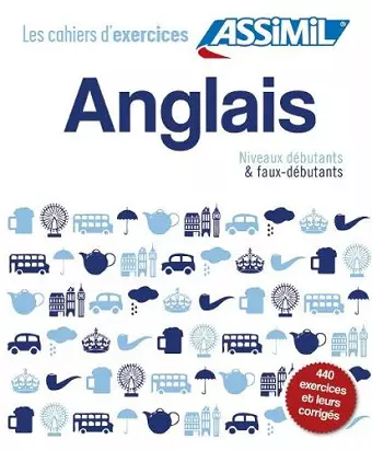 Coffret Cahiers d'exercices ANGLAIS Débutants + Faux-débutants cover