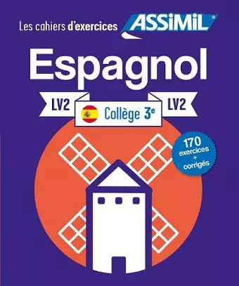 Cahier d'exercices ESPAGNOL - niveau classe de 3e - LV2 cover