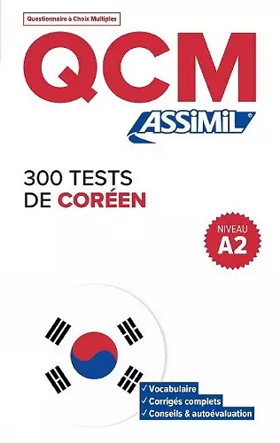 QCM 300 Tests de Coreen, niveau A2 cover