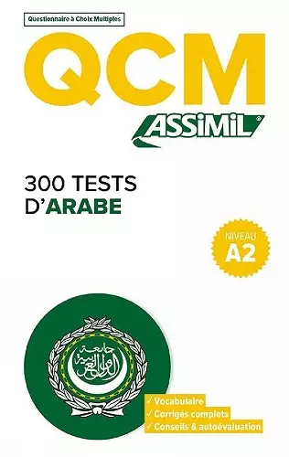 QCM 300 Tests D'Arabe, niveau A2 cover
