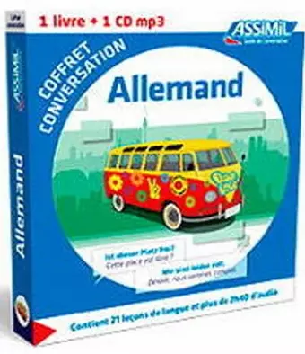 Coffret conversation allemand (guide +CD) cover