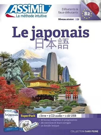 Le Japonais Superpack (Book + 4 CD audio + 1Mp3 USB) cover