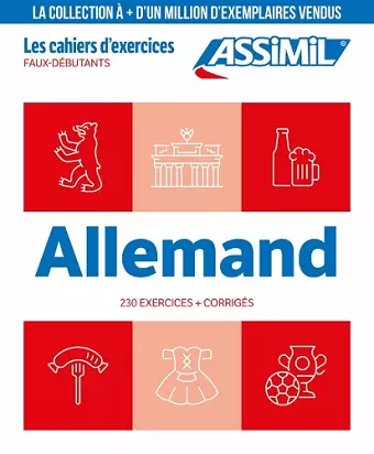 CAHIER EXERCICES ALLEMAND FD 25 cover