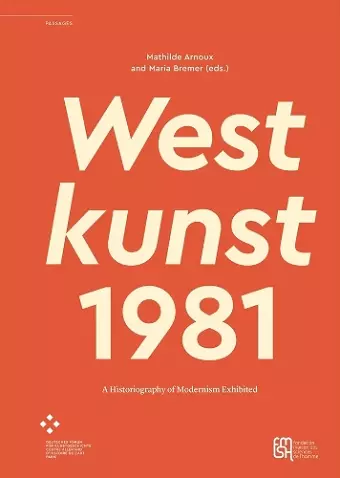 Westkunst, 1981 cover