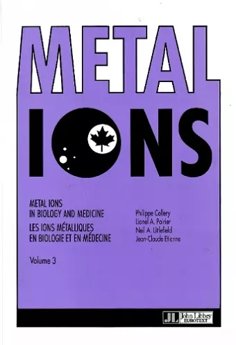 Metal Ions in Biology & Medicine cover