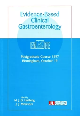 Evidence-Based Clinical Gastroenterology cover