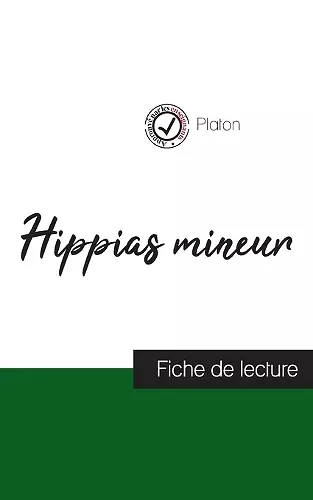 Hippas mineur de Platon (fiche de lecture et analyse complète de l'oeuvre) cover