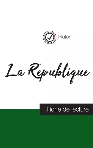 La République de Platon (fiche de lecture et analyse complète de l'oeuvre) cover