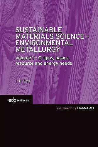 Sustainable Materials Science - Environmental Metallurgy cover