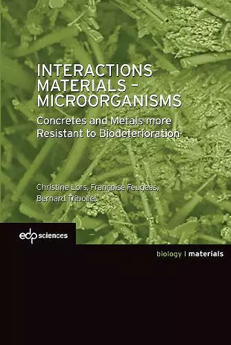 Interactions Materials - Microorganisms cover