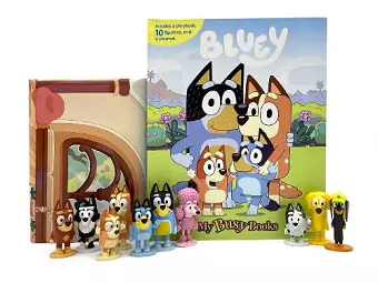 BBC Bluey My Busy Books cover