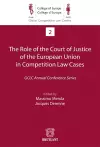 The Role of the Court of Justice of the European Union in Competition Law Cases cover