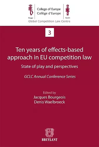 Ten Years of Effects-Based Approach in EU Competition Law cover