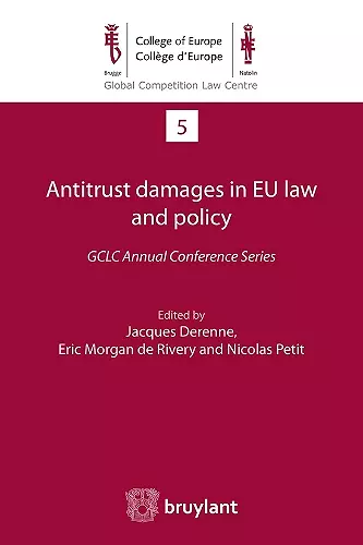 Antitrust Damages in EU Law and Policy cover