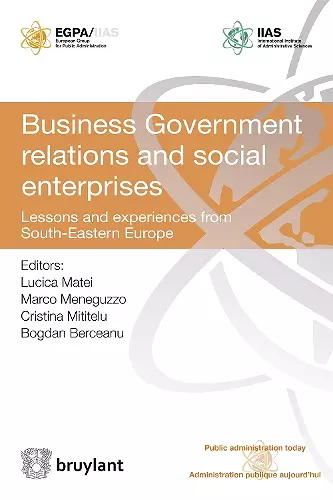 Business Government Relations and Social Enterprises cover