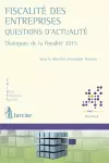 Fiscalité des entreprises – Questions d’actualité cover