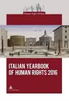 Italian Yearbook of Human Rights 2016 cover